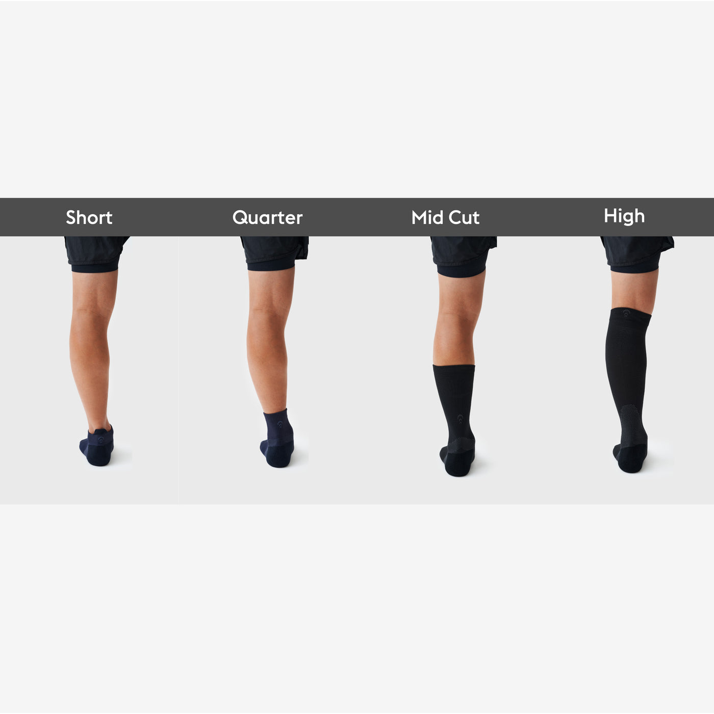 5-toe Arch Support Short Socks