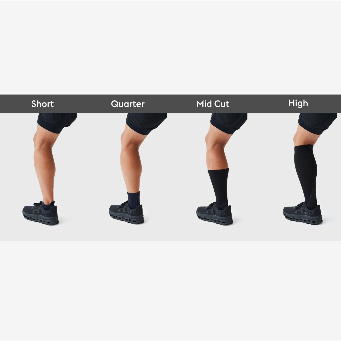 Paper Fiber C3fit Arch Support Ankle Socks
