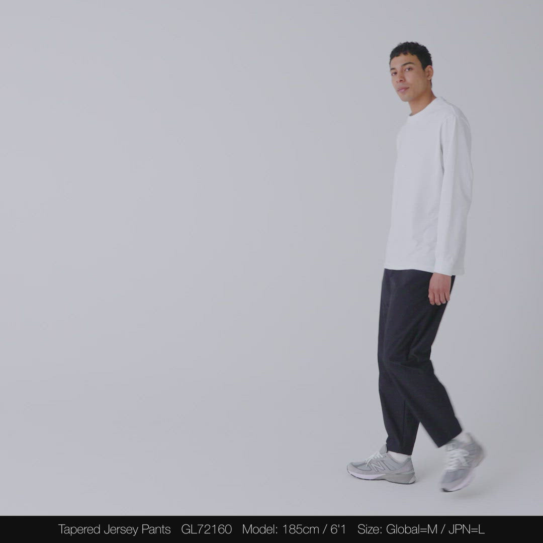 Tapered Jersey Pants